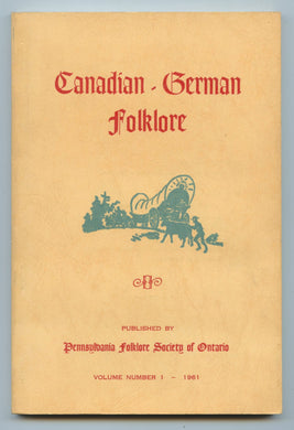 Canadian-German Folklore