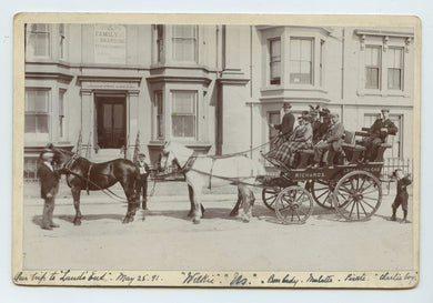 Photograph of tourists in Penzance, Cornwall