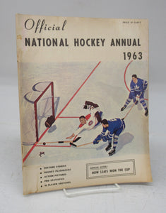 The Official National Hockey Annual 1963
