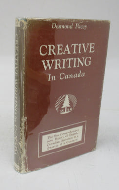 Creative Writing In Canada: A Short History of English-Canadian Literature