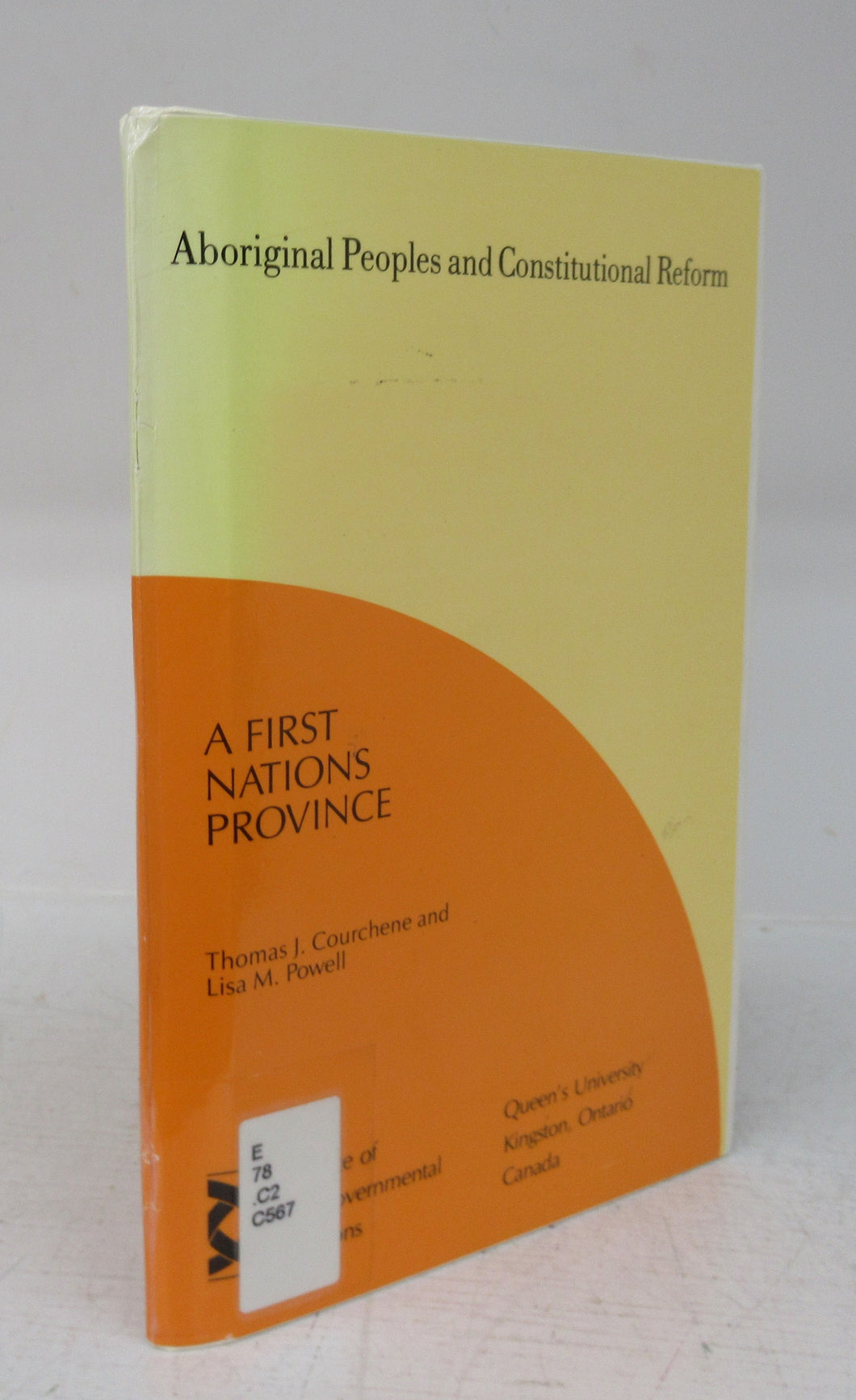 A First Nation's Province