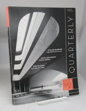 Frank Lloyd Wright Quarterly, Fall 2013