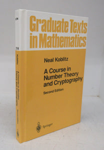 A Course in Number Theory and Cryptography