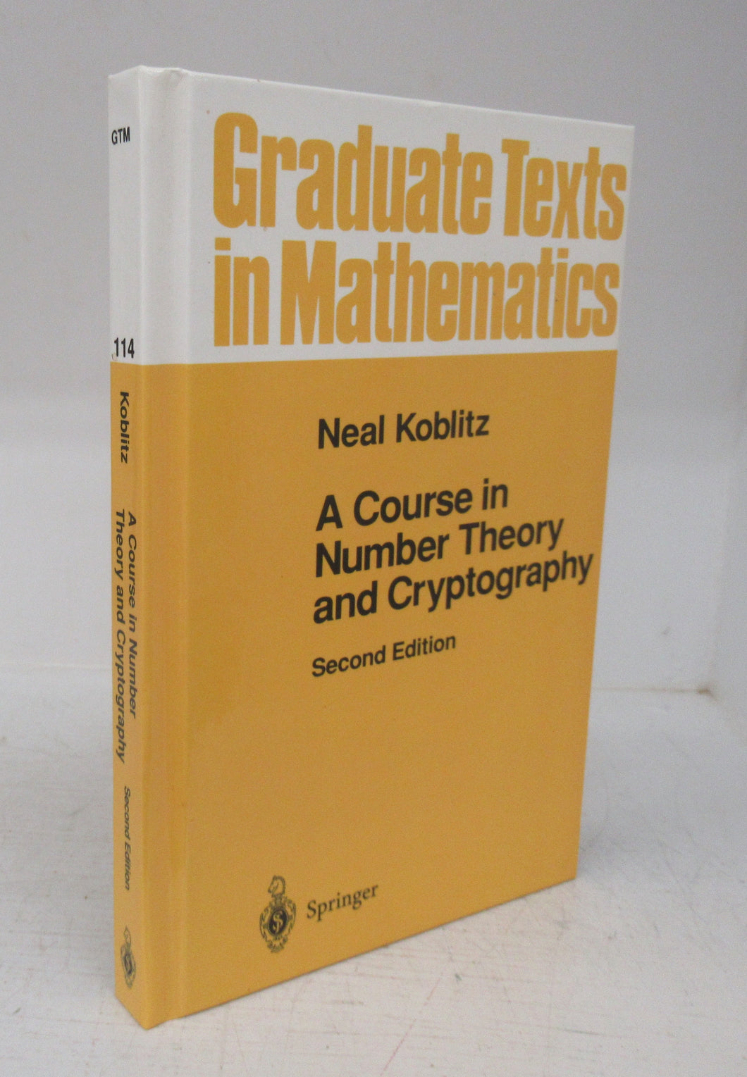 A Course in Number Theory and Cryptography