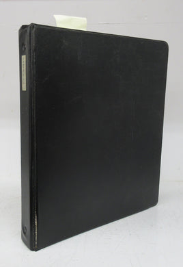 Three ring binder of Addenda "D" Canadian postal history