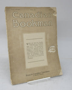 Canadian Bookman, June 1921