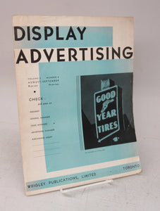 Display Advertising, Aug.-Sept. 1934