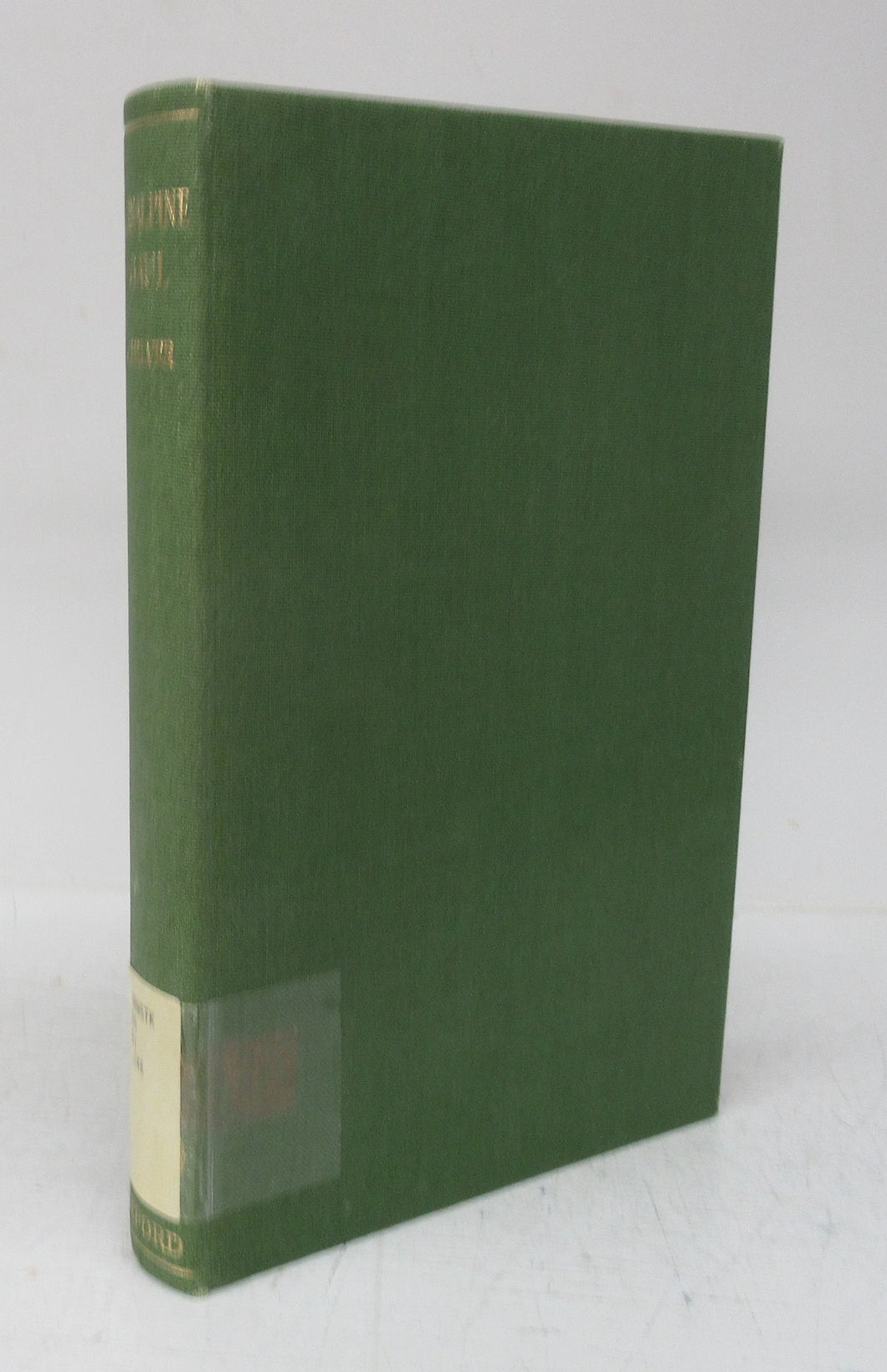 Cisalpine Gaul: Social and Economic History From 49 B.C. to the Death of Trajan