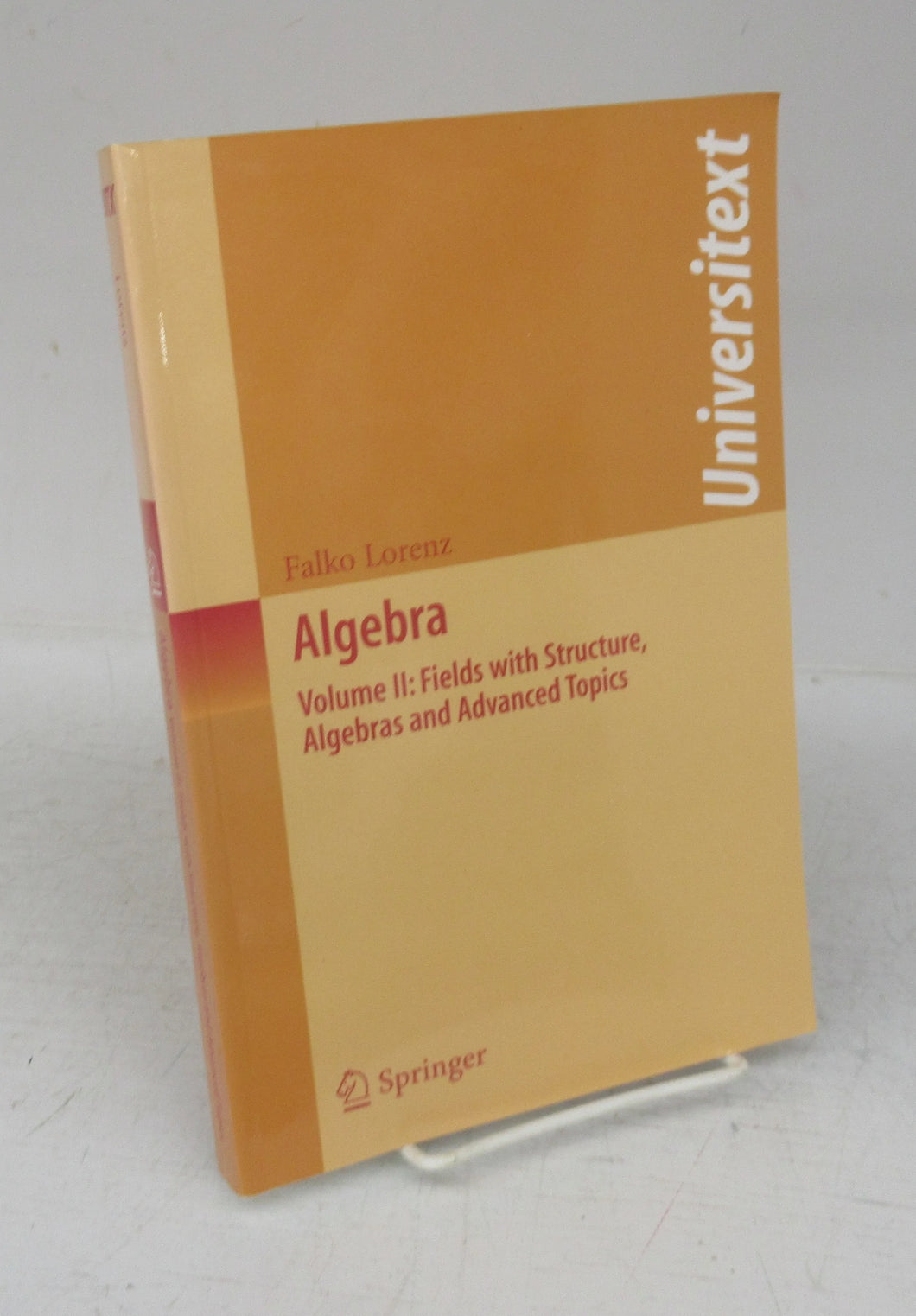 II:　and　Attic　–　Algebra　with　Volume　Fields　Topics　Advanced　Structure,　Algebras　Books