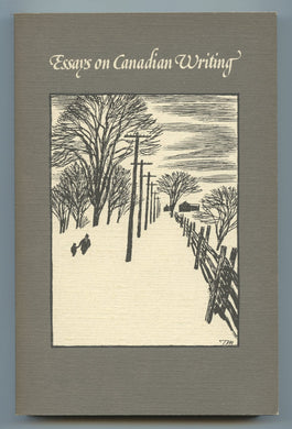 Essays on Canadian Writing Fall-Winter 1979-80