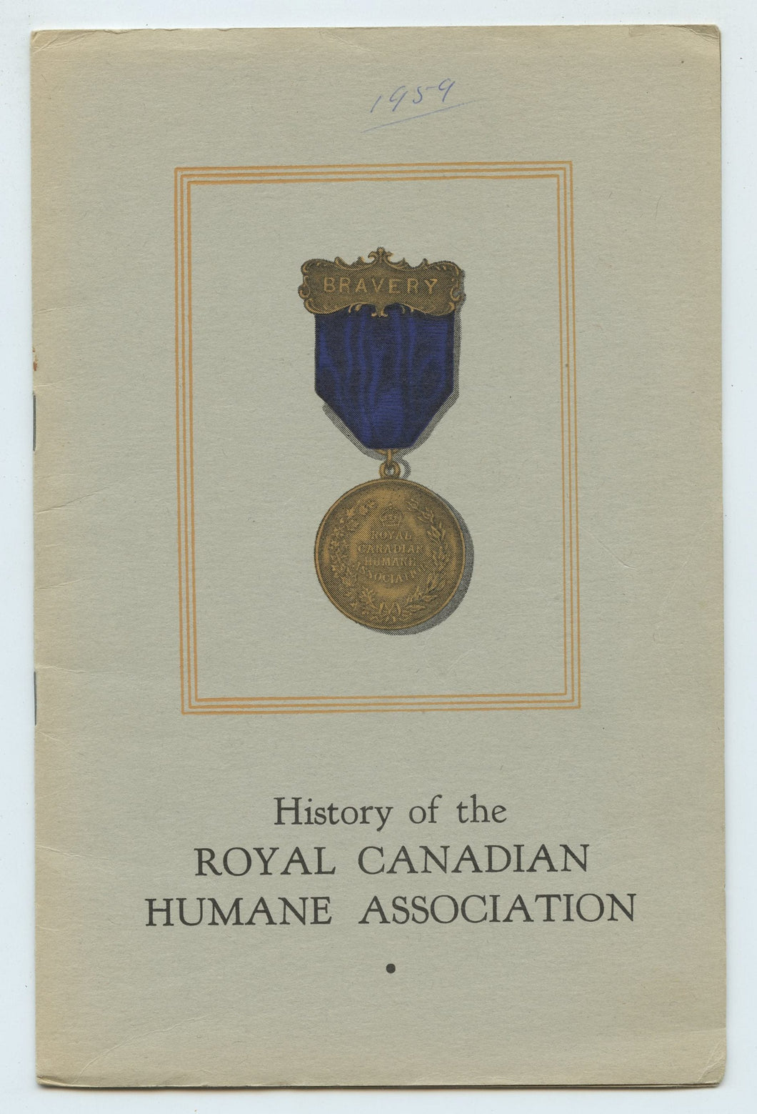 History of the Royal Canadian Humane Association