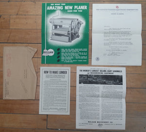 Belsaw Machinery Company flyers