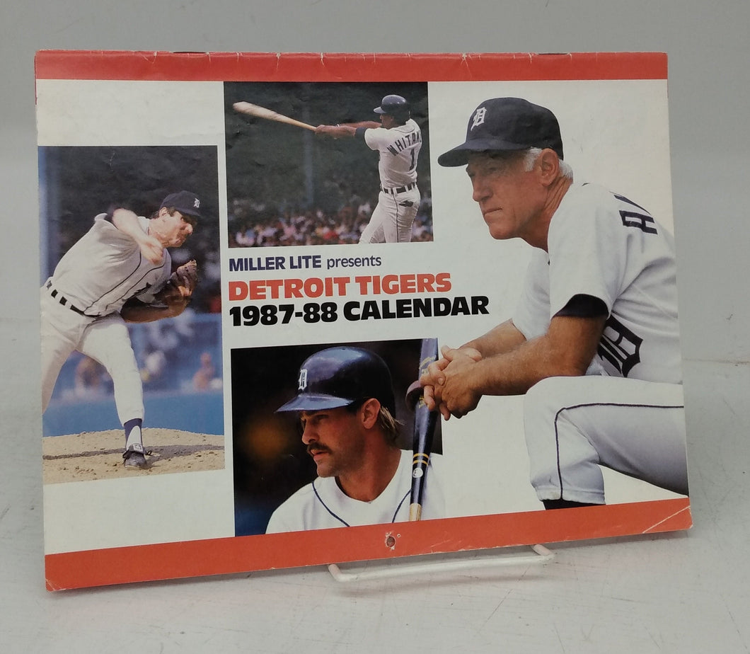 Detroit Tigers 1987-88 Calendar
