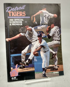 Detroit Tigers 1989 Scorebook & Official Program