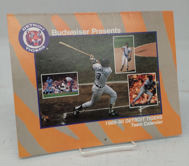 1989-90 Detroit Tigers Team Calendar