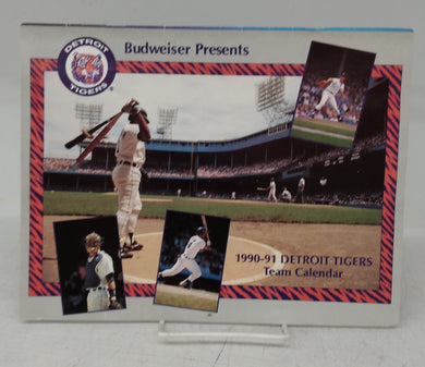 1990-91 Detroit Tigers Team Calendar