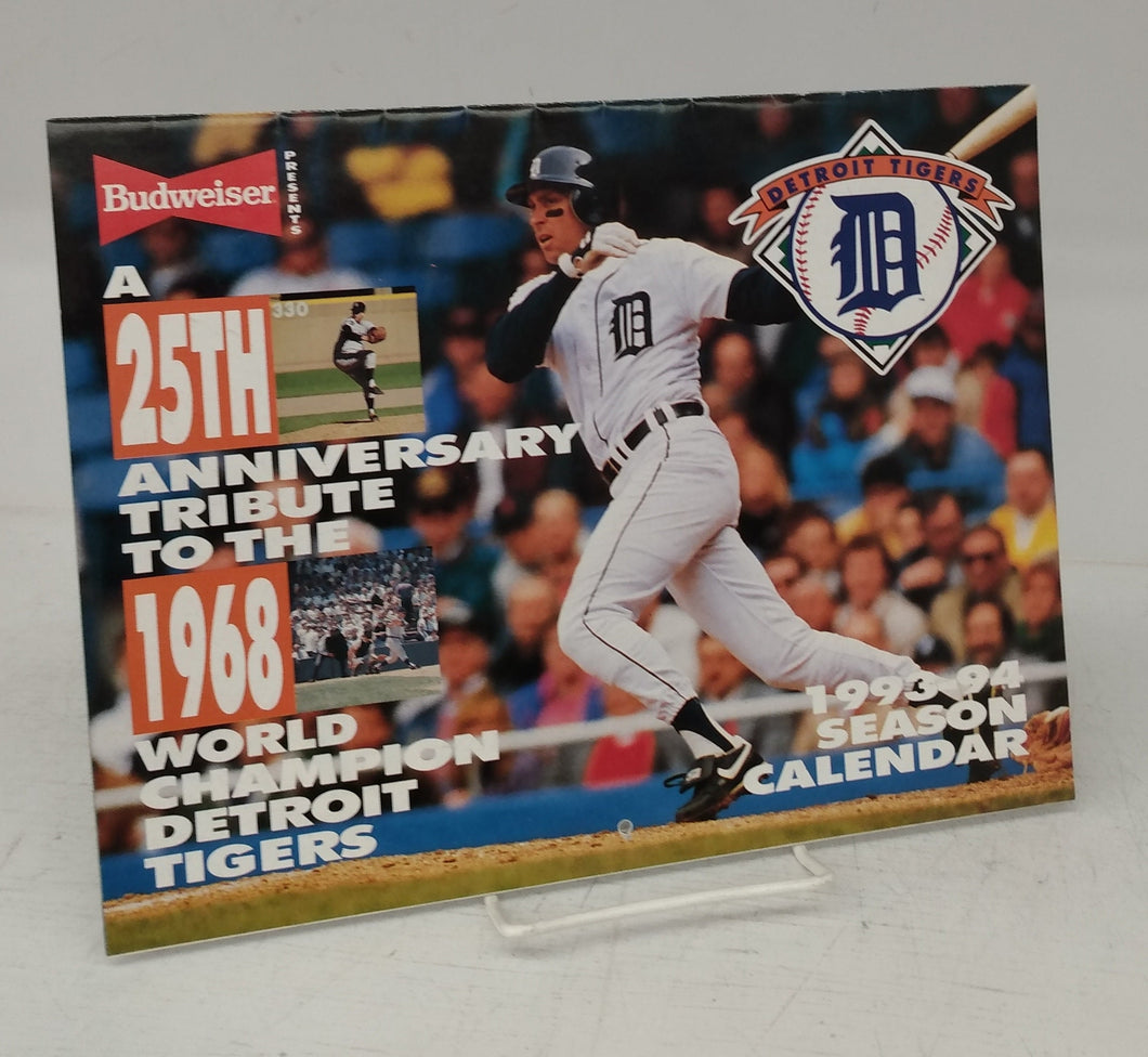 1993-94 Detroit Tigers Team Calendar