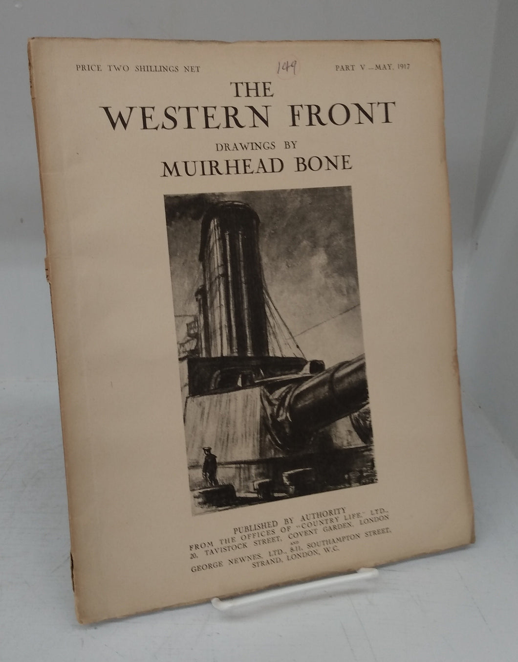 The Western Front: Drawings by Muirhead Bone, Part V - May 1917