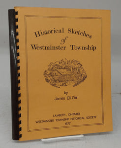 Historical Sketches of Westminster Township
