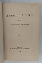 An American Girl and her Four Years in a Boys' College