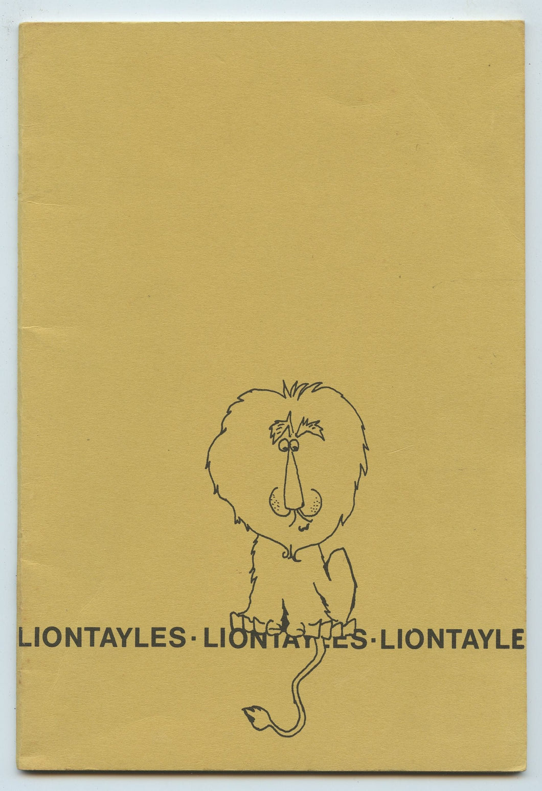 Liontayles, Dec. 1968