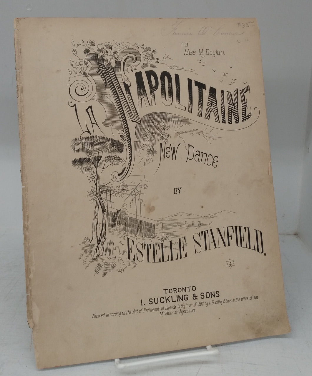 La Napolitaine: New Dance by Estelle Stanfield (sheetmusic)