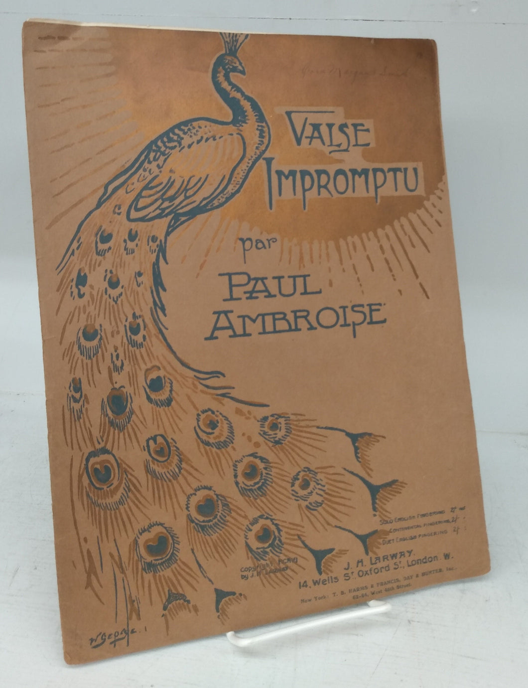 Valse Impromptu (sheetmusic)