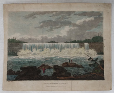 View of the lesser Fall of Niagara