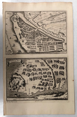 Plan of ye City of Cochin; City of Diu