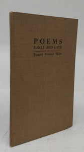 Poems Early and Late