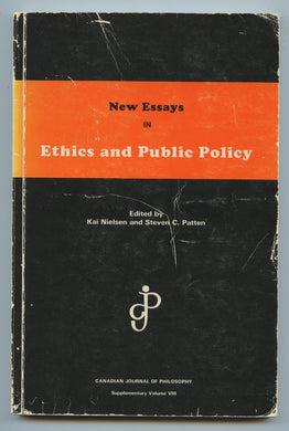 New Essays in Ethics and Public Policy