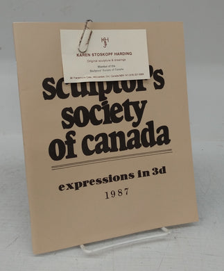 Sculptor's Society of Canada: expressions in 3d 1987