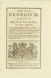 An Act for allowing further Time for the Exportation of, or Payment of the Duties upon, Bugles, when warehoused upon Importation into this Kingdom; to impower the Commissioners of the Customs to order all Bonds relative to that Revenue.