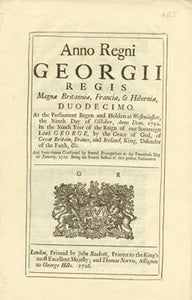 An Act for repealing the Duty laid upon Snuff, by an Act made in the Eighth Year of Her late Majesty's Reign, and for ascertaining the Rates according to which the remaining Duties are to be paid.