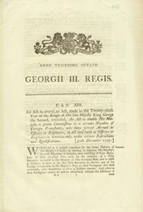 An Act to amend an Act, made in the Twenty-ninth Year of the Reign of His late Majesty King George the Second, intituled, An Act to enable His Majesty to grant Commissions to a certain Number of Foreign Protestants