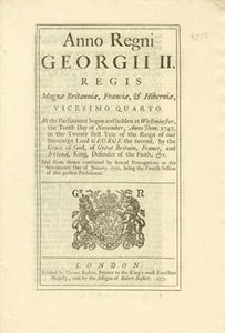 An Act to regulate and restrain Paper Bills of Credit in His Majesty's Colonies or Plantations of Rhode Island, and Providence Plantations, Connecticut, the Massachusets Bay, and New Hampshire in America