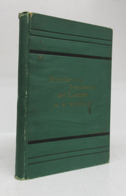 Miscellaneous Poems. Translated into English Prose; Here and There Through the History of Italy, Followed by Manzoni and Rattazzi