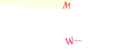 Warning