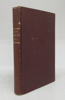 The Liquor License Act of the Province of Ontario