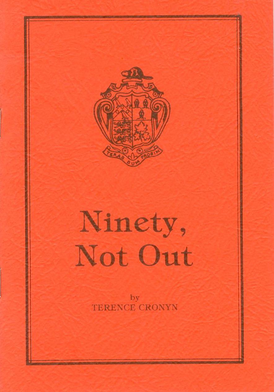 Ninety, Not Out