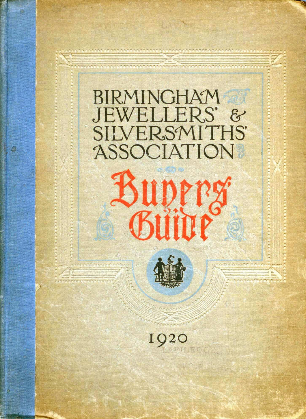 Birmingham Jewellers' & Silversmiths' Association Buyers' Guide 1920