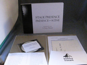 Stage Presence/Presence sur Scene. With Portfolio