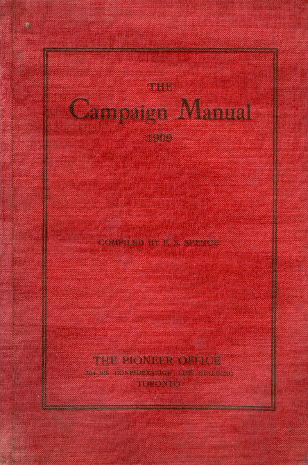 The Campaign Manual 1909