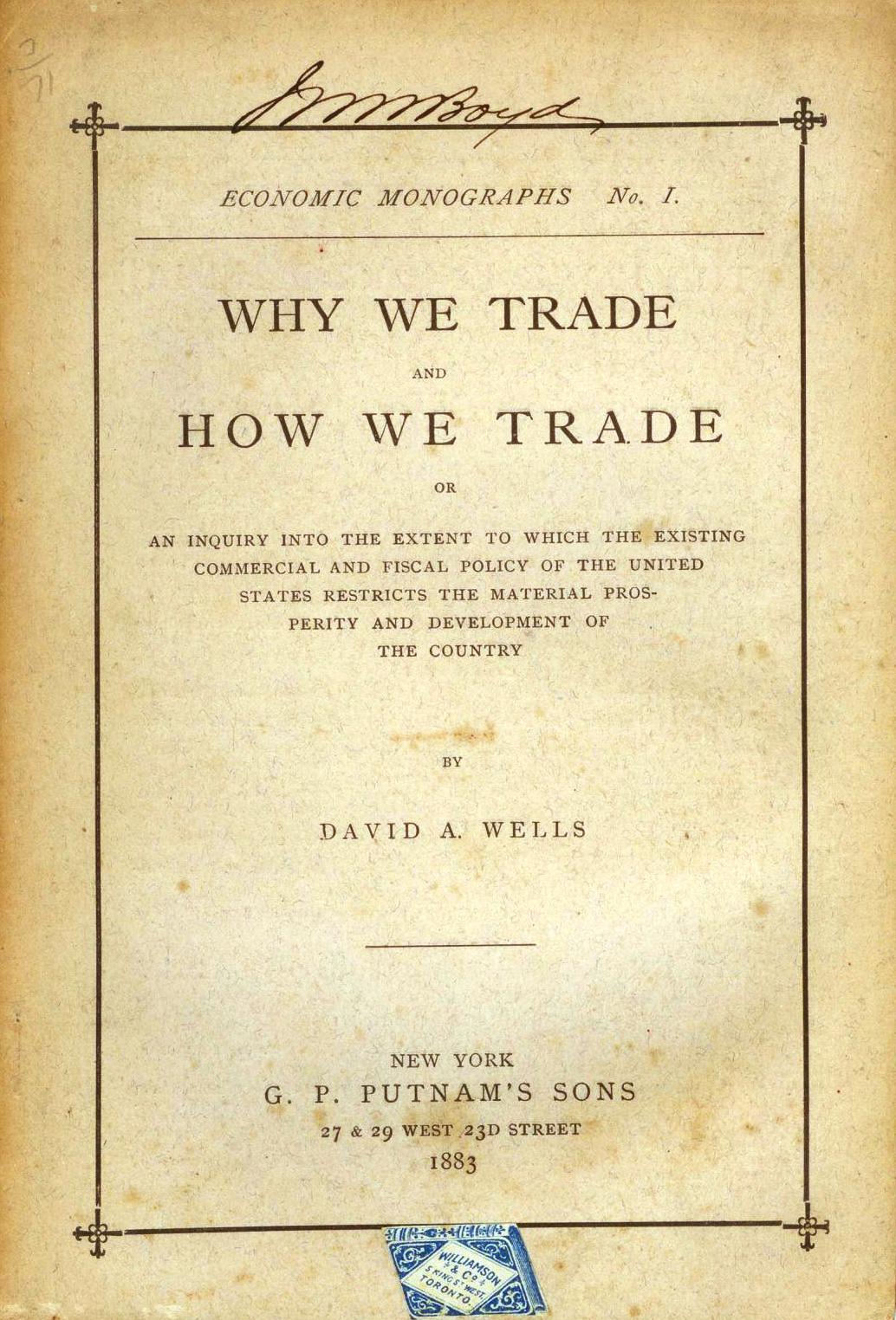 Why We Trade and How We Trade